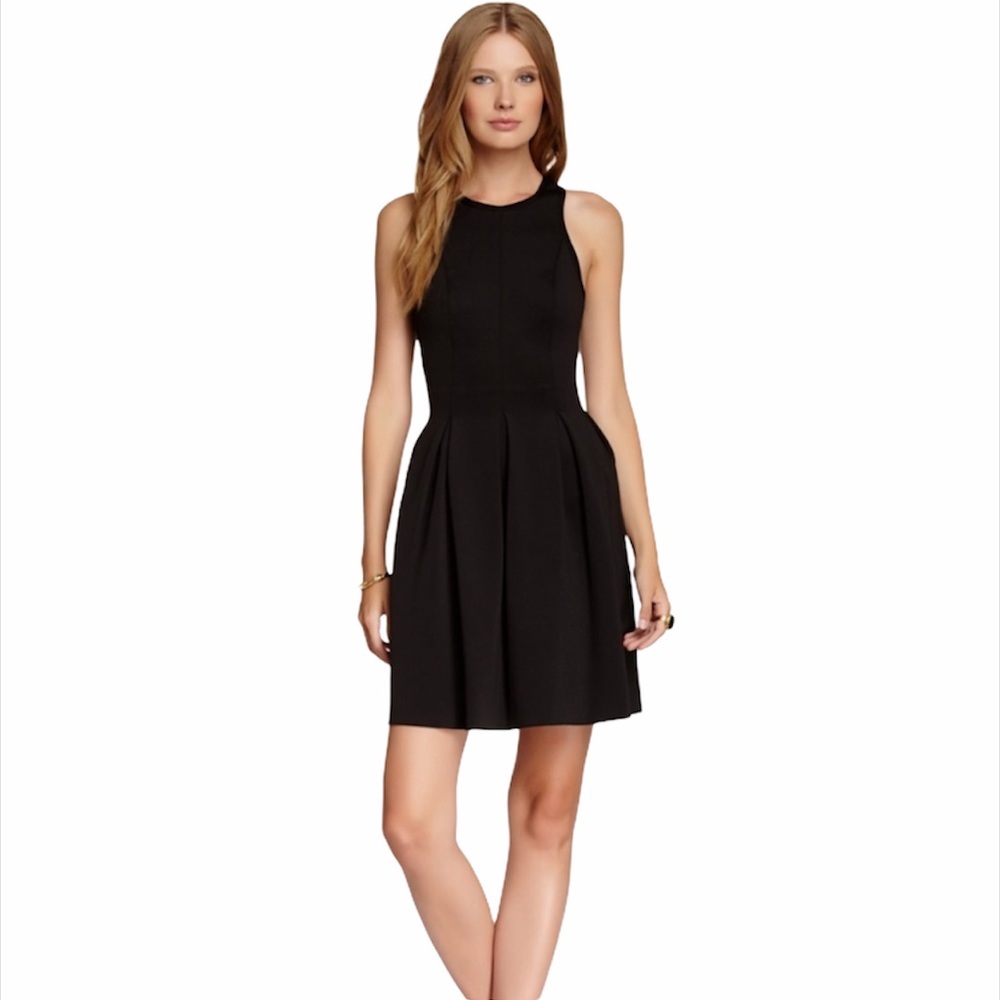 Jill Stuart Black Sleeveless Mini Cocktail Dress